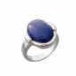 Preview: Schmuck-Michel Damen Ring Silber 925 Lapis lazuli 16 x 12 mm (3690) - Ringgröße 53