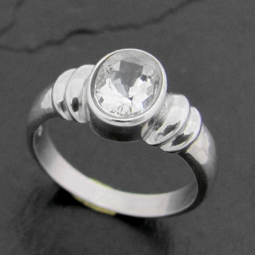 Schmuck-Michel Damen Ring Silber 925 Bergkristall (4170) - Ringgröße 53
